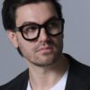 BROWN MEN WOMEN UNISEX OPTICAL EYEWEAR FRAME