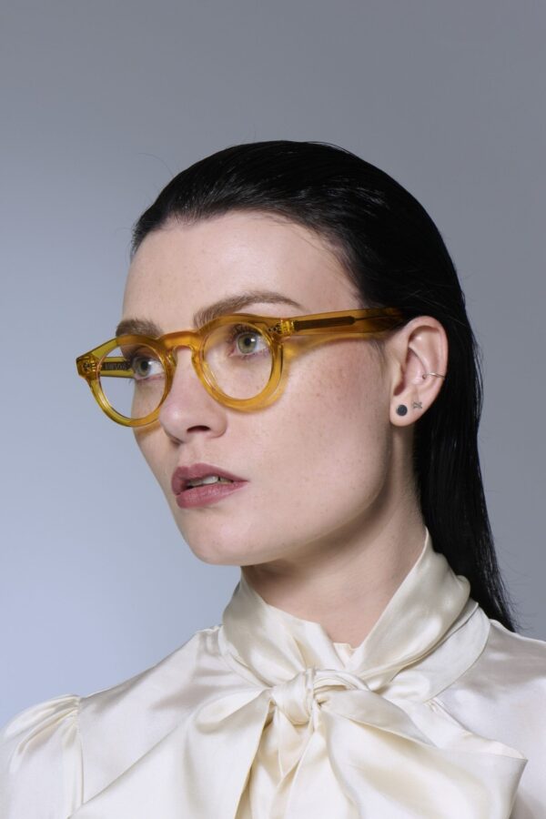 OPTICAL EYEWEAR FRAME MEN WOMEN UNISEX YELLOW