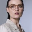 BEIGE OPTICAL EYEWEAR FRAME MEN WOMEN UNISEX