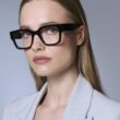 BLACK UNISEX OPTICAL EYEWEAR FRAME MEN WOMEN