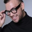 BLACK OPTICAL EYEWEAR FRAME UNISEX MEN WOMEN