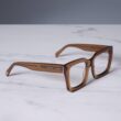 BROWN OVERSIZED OPTICAL FRAMES WOMEN