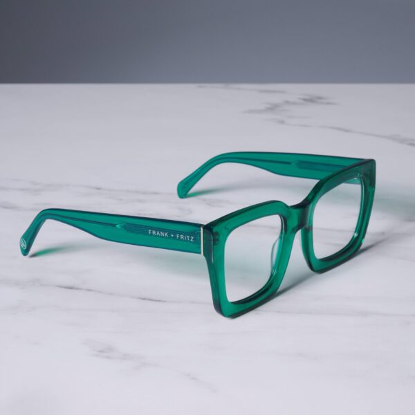 GREEN OVERSIZED OPTICAL FRAMES WOMEN