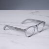 OPTICAL FRAME UNISEX MEN WOMEN GREY CLEAR