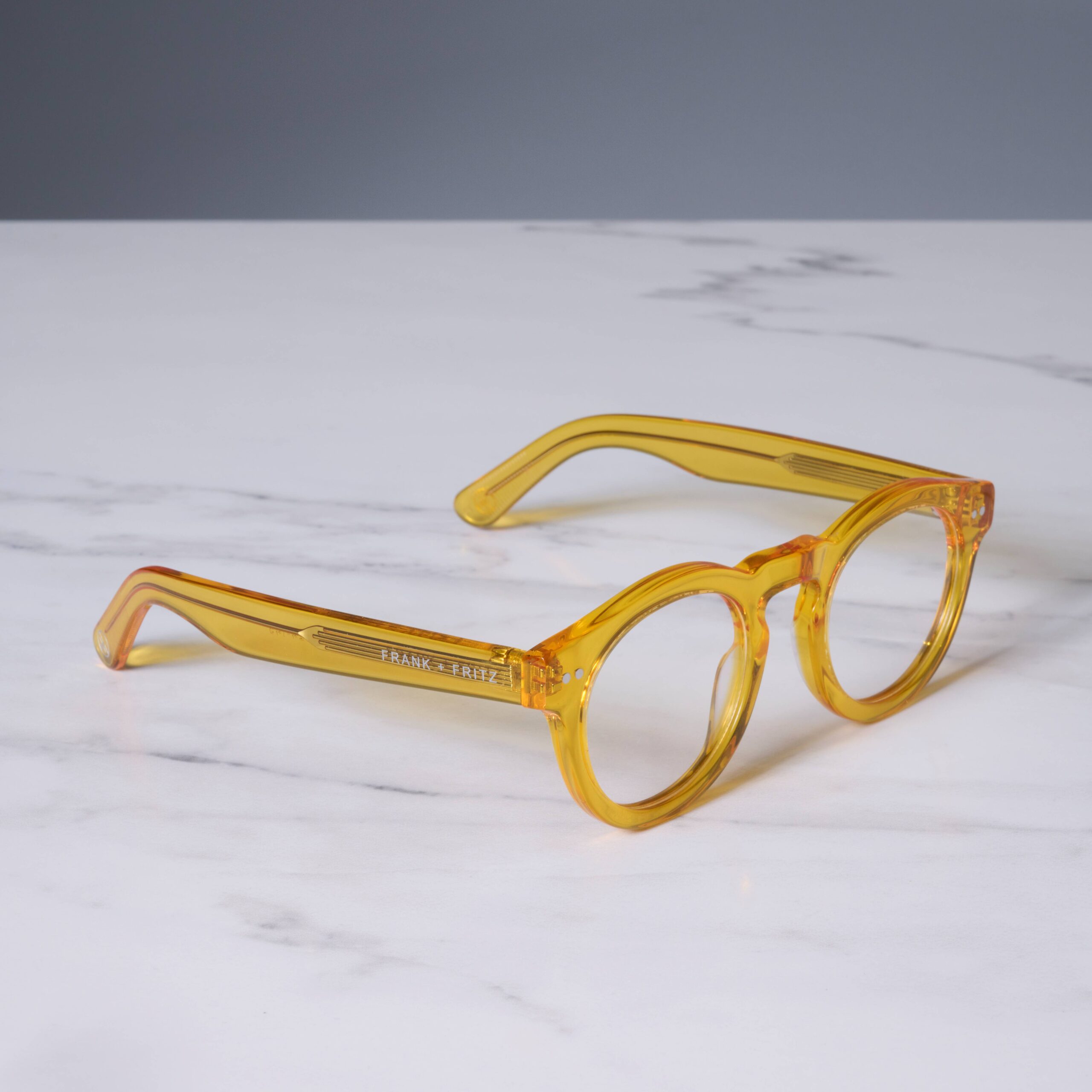 OPTICAL FRAME YELLOW UNISEX MEN WOMEN