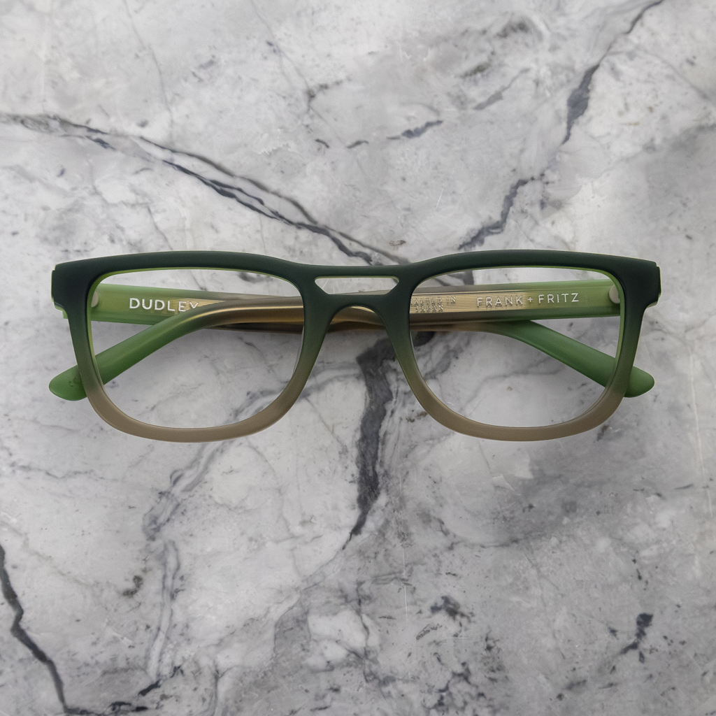 AUSTRALIAN EYEWEAR OPTICAL FRAME GREEN AVIATOR UNISEX